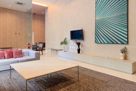 Studio para alugar com 28m², 1 quarto e sem vaga Studio para alugar com 28m², 1 quarto e sem vagaSalão de Festas