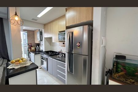 Cozinha de apartamento à venda com 2 quartos, 44m² em Vila Itapegica, Guarulhos