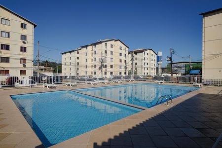 Área comum - Piscina de apartamento para alugar com 2 quartos, 45m² em Inhoaíba, Rio de Janeiro