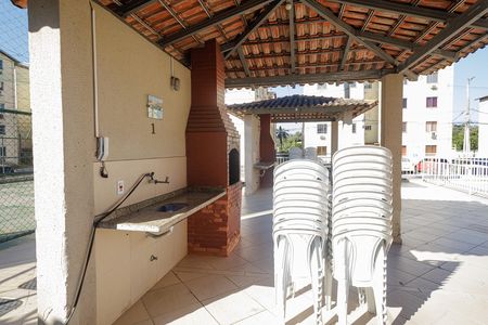 Área comum - Churrasqueira de apartamento para alugar com 2 quartos, 45m² em Inhoaíba, Rio de Janeiro