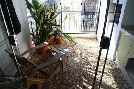 Varanda de apartamento para alugar com 2 quartos, 70m² em Conjunto Fabiana, Goiânia