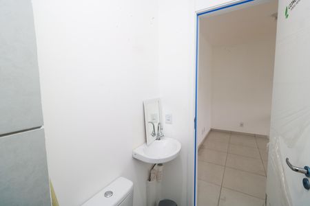 Banheiro de apartamento para alugar com 1 quarto, 48m² em Ana Maria, Santo André