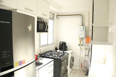 Cozinha de apartamento para alugar com 2 quartos, 44m² em Jardim da Posse, Nova Iguaçu
