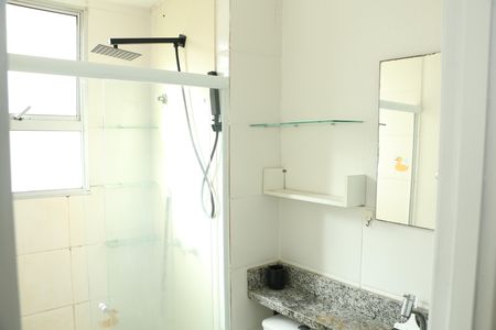 Banheiro de apartamento para alugar com 2 quartos, 44m² em Jardim da Posse, Nova Iguaçu