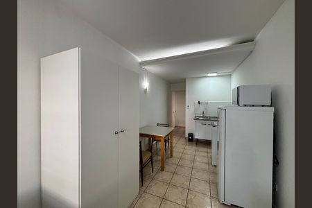 Studio para alugar com 25m², 1 quarto e 1 vagaSala