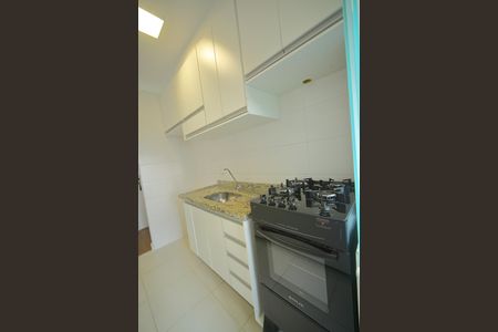Cozinha  de apartamento à venda com 2 quartos, 48m² em Parque Selecta, São Bernardo do Campo