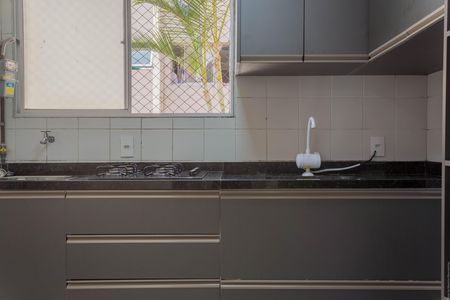 Cozinha de apartamento para alugar com 2 quartos, 47m² em Demarchi, São Bernardo do Campo