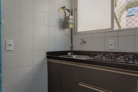 Área de Serviço de apartamento para alugar com 2 quartos, 47m² em Demarchi, São Bernardo do Campo