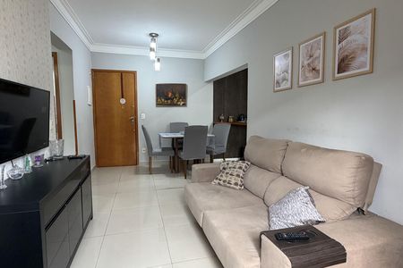 Sala de apartamento para alugar com 2 quartos, 60m² em Vila Matias, Santos