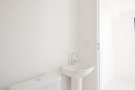Banheiro de kitnet/studio à venda com 1 quarto, 16m² em Tatuapé, São Paulo