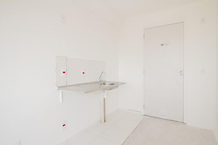 Cozinha de kitnet/studio à venda com 1 quarto, 16m² em Tatuapé, São Paulo