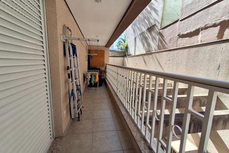 Varanda  de apartamento à venda com 2 quartos, 96m² em Vila Alvaro Marques, São Bernardo do Campo