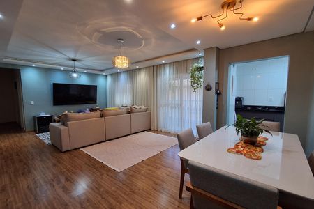 Sala de apartamento à venda com 2 quartos, 96m² em Vila Alvaro Marques, São Bernardo do Campo