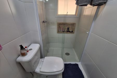 Banheiro Suíte 1 de apartamento à venda com 2 quartos, 96m² em Vila Alvaro Marques, São Bernardo do Campo