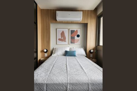 Sala/Quarto de kitnet/studio para alugar com 1 quarto, 28m² em Indianópolis, São Paulo