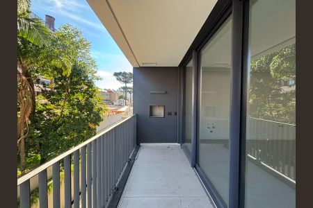 Varanda de apartamento à venda com 1 quarto, 55m² em Centro, Curitiba