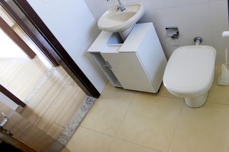 Banheiro  de apartamento para alugar com 2 quartos, 70m² em Vila Augusta, Guarulhos