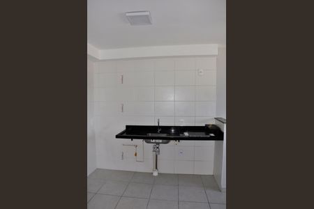 Apartamento à venda com 32m², 2 quartos e sem vaga Apartamento à venda com 32m², 2 quartos e sem vagaDetalhe - Cozinha Americana e Área de Serviço