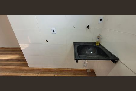 cozinha  de apartamento para alugar com 1 quarto, 33m² em Vargem das Flores, Betim
