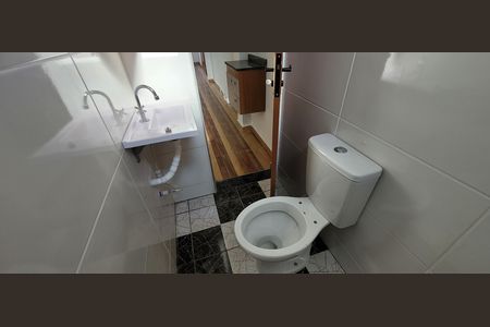 banheiro  de apartamento para alugar com 1 quarto, 33m² em Vargem das Flores, Betim