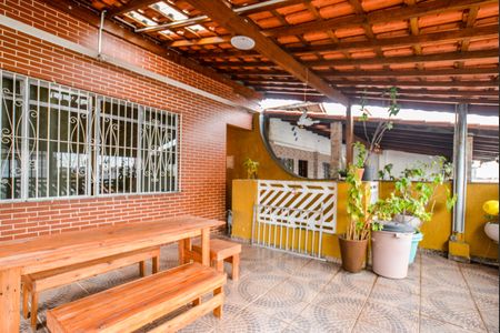 Varanda da Sala de casa à venda com 3 quartos, 200m² em Jardim Progresso, Santo André