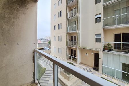 Varanda da sala de apartamento à venda com 2 quartos, 55m² em Vila Planalto, São Bernardo do Campo
