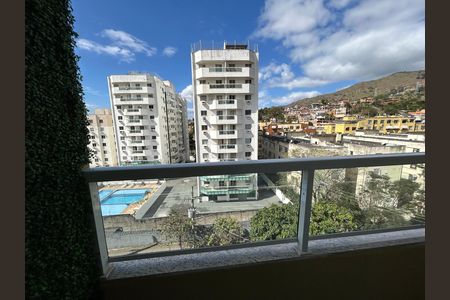Varanda da Sala de apartamento para alugar com 2 quartos, 47m² em Água Santa, Rio de Janeiro