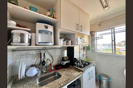 Cozinha e Área de Serviço de apartamento à venda com 2 quartos, 54m² em São Bernardo, Campinas