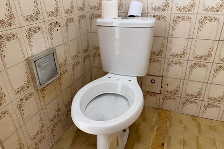 Banheiro de apartamento para alugar com 2 quartos, 50m² em Castelo, Santos