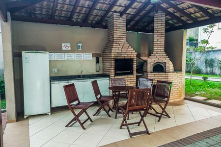 Área Comum - Churrasqueira de apartamento à venda com 3 quartos, 77m² em Jardim Bom Tempo, Taboão da Serra