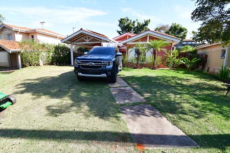 Fachada de casa de condomínio à venda com 3 quartos, 205m² em Jardim do Sol, Campinas