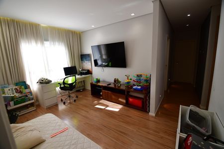 Sala de TV de casa de condomínio à venda com 3 quartos, 205m² em Jardim do Sol, Campinas