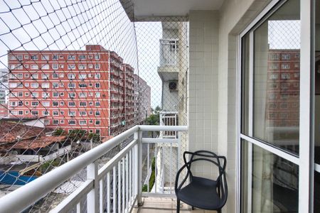 Sacada de apartamento para alugar com 2 quartos, 54m² em Vila Assuncao, Praia Grande