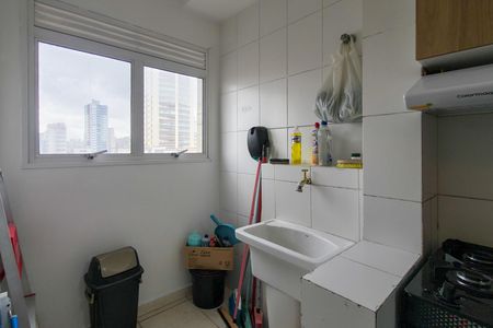 Área de Serviço de apartamento para alugar com 2 quartos, 54m² em Vila Assuncao, Praia Grande