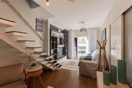 Sala de casa à venda com 3 quartos, 142m² em Tijuca, Rio de Janeiro