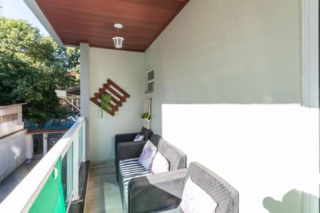 Varanda da Suíte de casa à venda com 3 quartos, 142m² em Tijuca, Rio de Janeiro