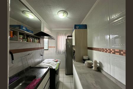 Cozinha de apartamento à venda com 2 quartos, 55m² em Residencial Morada dos Lagos, Barueri