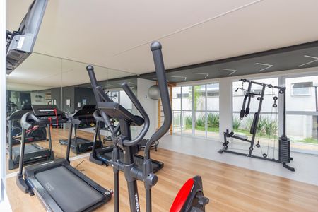 Área comum - Academia de apartamento para alugar com 2 quartos, 40m² em Sítio Morro Grande, São Paulo