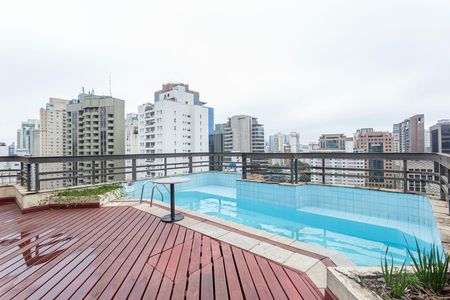 Área comum - Piscina de apartamento para alugar com 1 quarto, 48m² em Itaim Bibi, São Paulo