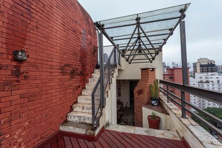 Área comum - Churrasqueira de apartamento para alugar com 1 quarto, 48m² em Itaim Bibi, São Paulo