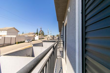 Casa de condomínio para alugar com 70m², 3 quartos e 2 vagas Casa de condomínio para alugar com 70m², 3 quartos e 2 vagasVaranda do Quarto 1 e 2