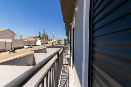 Casa de condomínio para alugar com 70m², 3 quartos e 2 vagas Casa de condomínio para alugar com 70m², 3 quartos e 2 vagasVaranda do Quarto 1 e 2