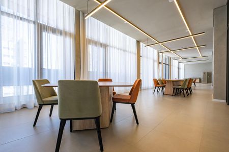 Área comum de kitnet/studio para alugar com 1 quarto, 32m² em Pinheiros, São Paulo