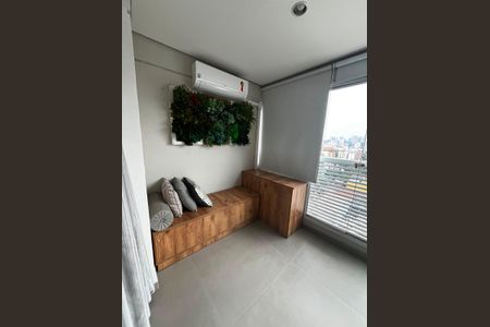 Apartamento para alugar com 33m², 1 quarto e 1 vaga Apartamento para alugar com 33m², 1 quarto e 1 vagaVaranda