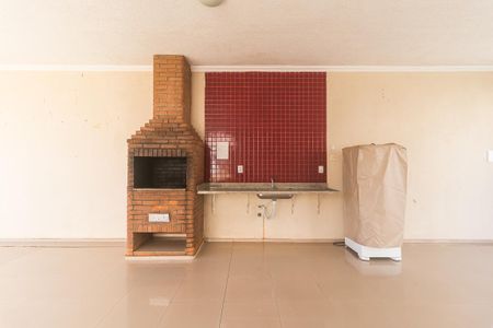 Área comum - Churrasqueira de apartamento para alugar com 2 quartos, 48m² em Nova Mogilar, Mogi das Cruzes