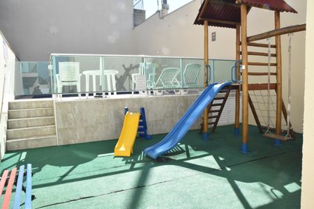 Área comum - Playground de casa de condomínio à venda com 3 quartos, 110m² em Jardim das Carpas, Jundiaí