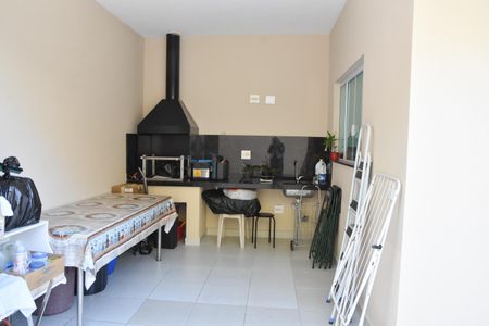churasqueira de casa de condomínio à venda com 3 quartos, 110m² em Jardim das Carpas, Jundiaí
