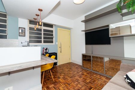 Sala de apartamento para alugar com 2 quartos, 50m² em Pompeia, São Paulo