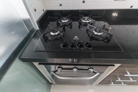 Cozinha de apartamento à venda com 2 quartos, 46m² em Vila Carmosina, São Paulo
