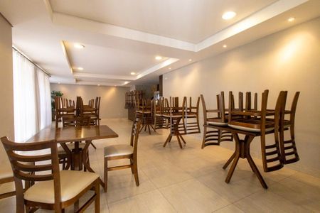 Área comum - Salão de festas de apartamento para alugar com 2 quartos, 80m² em Hugo Lange, Curitiba